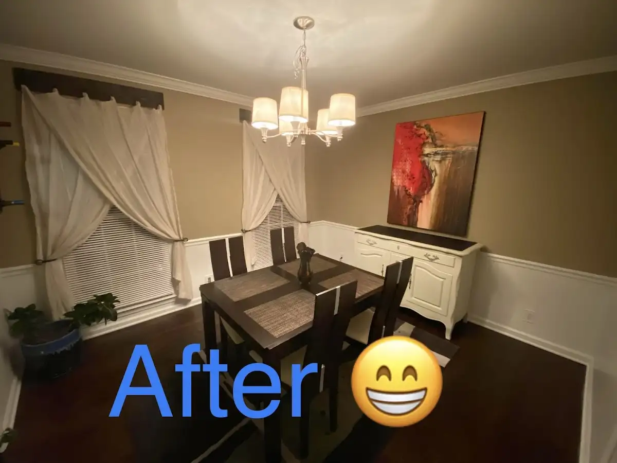 Professional dining room restoration after water damage in Peabody